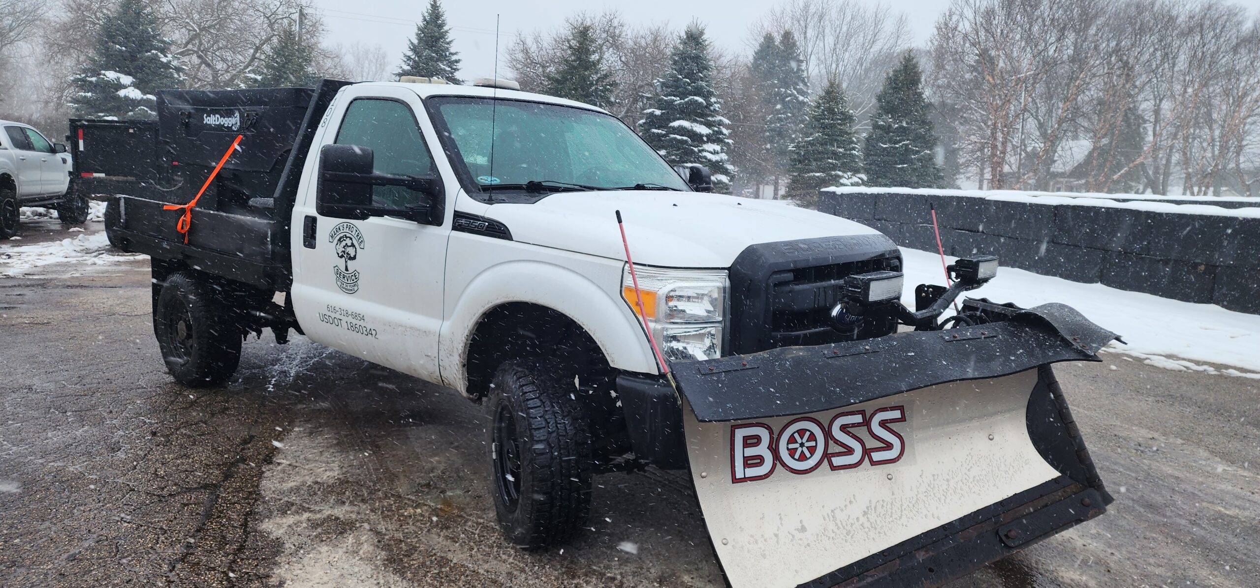Marks Professional Tree Service Plow Truck_Tree Cleanup Near Me_Tree Cleanup Grand Rapids(5) Marks professional tree service snow plowing<br />