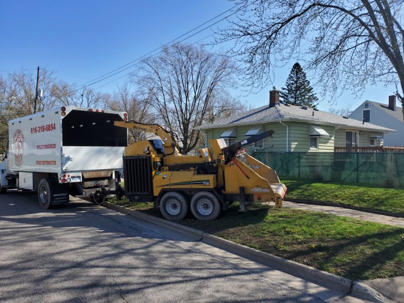 Marks Professional Tree Service Truck and Stump Grinder_Tree Removal Near Me_Tree Removal Grand Rapids Marks Professional Tree Service Truck and Stump Grinder_Tree Removal Near Me_Tree Removal Grand Rapids